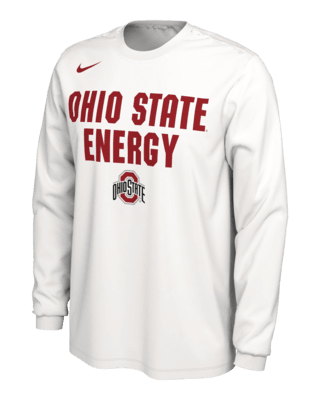 Playera de manga larga universitaria Nike para hombre Ohio State. Nike.com