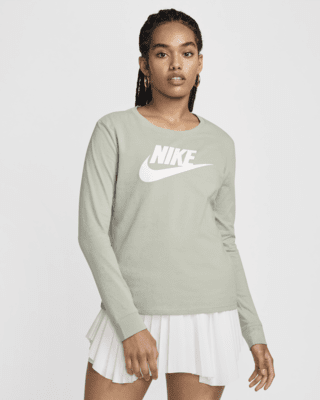 Женская футболка Nike Sportswear Essentials Long-Sleeve Logo