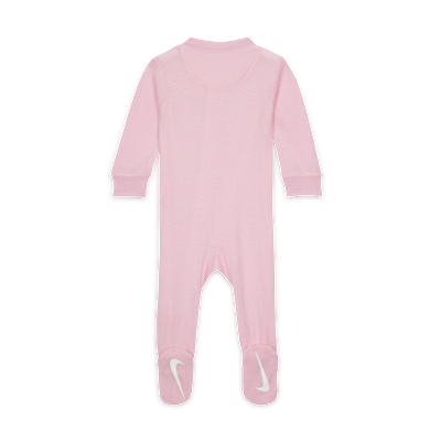 Nike Baby (0-9M) Viscose Waffle Knit Footed Coverall