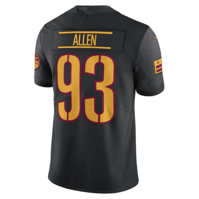 Jersey Nike de la NFL Limited para hombre Jonathan Allen Washington Commanders