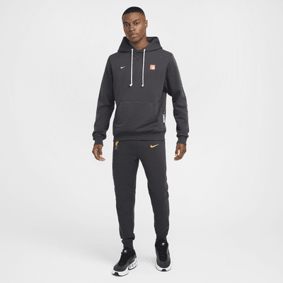 Felpa pullover da calcio con cappuccio Nike Dri-FIT Liverpool FC Standard Issue da uomo – Terza