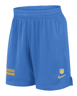 Мужские шорты Los Angeles Chargers Sideline Nike Dri-FIT NFL Shorts