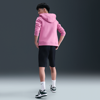 Sudadera con gorro de cierre completo para niño talla grande Nike Sportswear Club