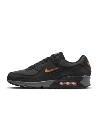 mens nike air max orange and grey