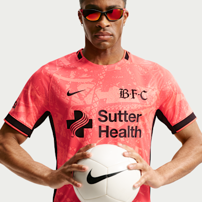 Bay FC Stadium Away Men's Nike Dri-FIT NWSL Replica Jersey from Nike - $100