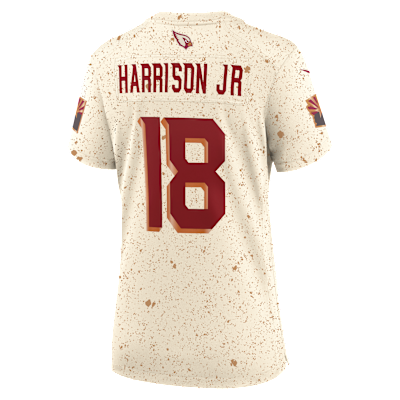 Marvin Harrison Jr. Arizona Cardinals Rivalries Collection Women’s Nike NFL Game Jersey