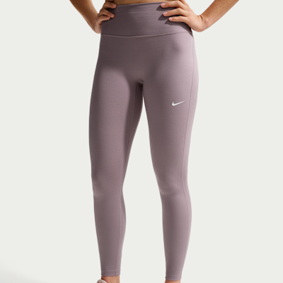 Nike One Seamless Front Leggings de talle alto y longitud completa - Mujer