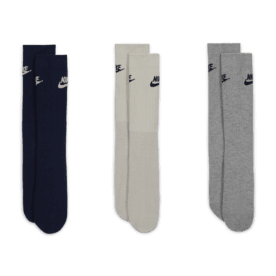 Chaussettes mi-mollet Nike Sportswear Everyday Essential (3 paires)