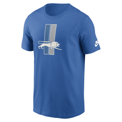 Мужская футболка Detroit Lions Rewind Logo Essential