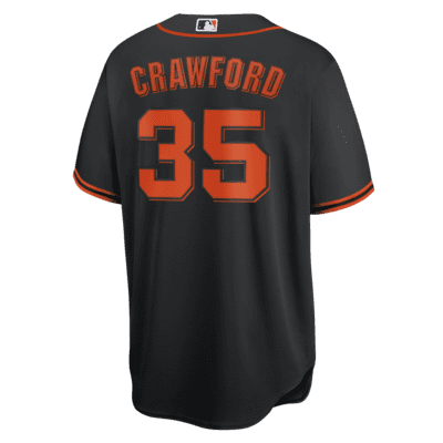 Camiseta de béisbol Replica para hombre MLB San Francisco Giants (Brandon Crawford)