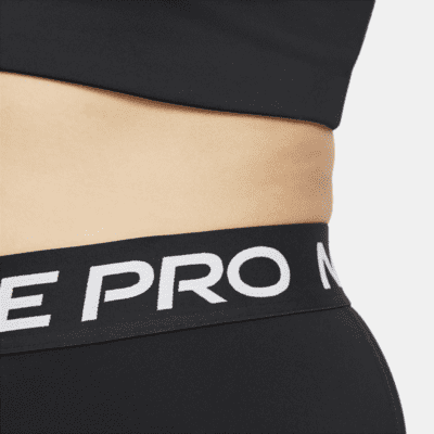 Nike Pro Women's Mid-Rise Crop Leggings (Plus Size)