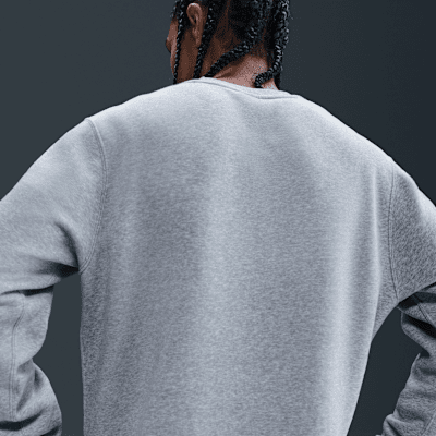 Nike Sportswear Club herenshirt van fleece met ronde hals en graphic