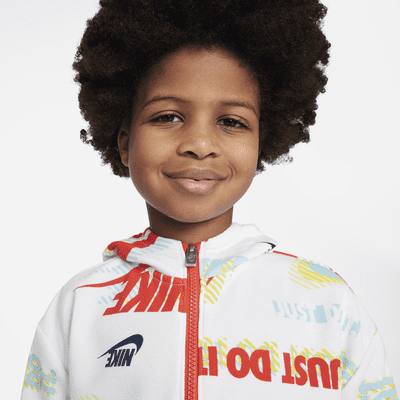 Nike Active Joy French Terry Pullover Hoodie Little Kids' Hoodie