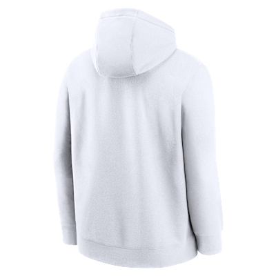 Sudadera con gorro sin cierre universitaria Nike para hombre West Virginia 1965 Throwback Club