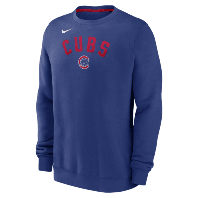 Chicago Cubs Classic Men's Nike MLB Pullover Crew