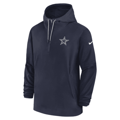 Dallas Cowboys Sideline Men’s Nike NFL 1/2-Zip Hooded Jacket. Nike.com
