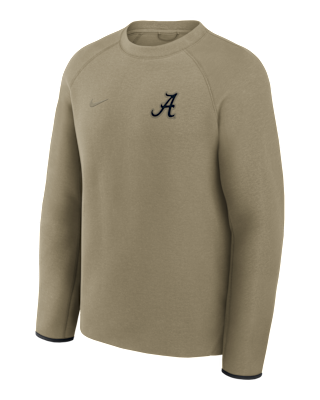 Мужские  Alabama Tech Fleece Nike College Pullover Crew