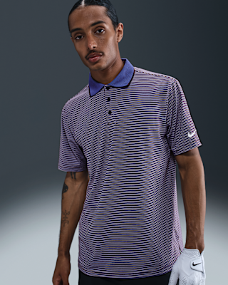 Мужские  Nike Tour Dri-FIT Striped Golf Polo