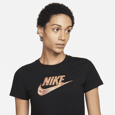 black nike womens t shirt