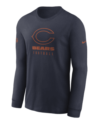 Chicago Bears Nike NFL On Field Apparel Dri-Fit Short Sleeve Shirt Men's  New L