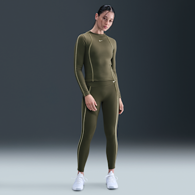 Nike One Fitted Women's Dri-FIT Long-Sleeve Top