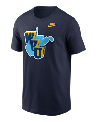 Мужская футболка West Virginia 1965 Throwback Nike College