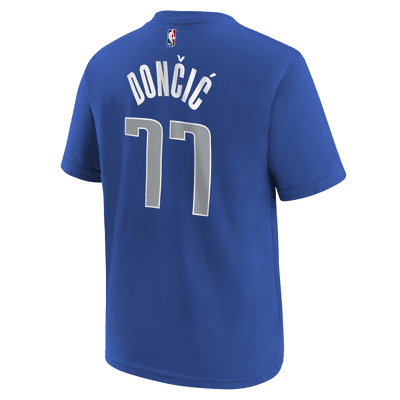 Playera Nike NBA para niños talla grande Luka Dončić Mavericks