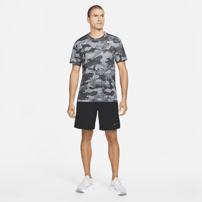 nike camo training t shirt