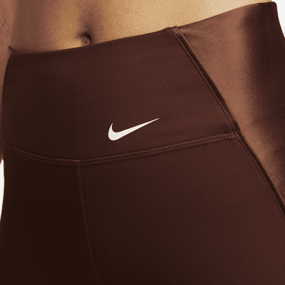 Leggings estampados de tiro medio de 7/8 para mujer Nike One Luxe Icon Clash