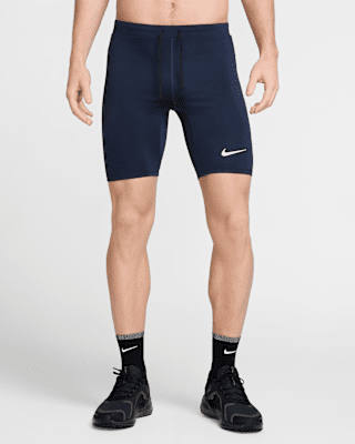 Мужские тайтсы Nike Fast Dri-FIT Brief-Lined 1/2-Length Tights для бега