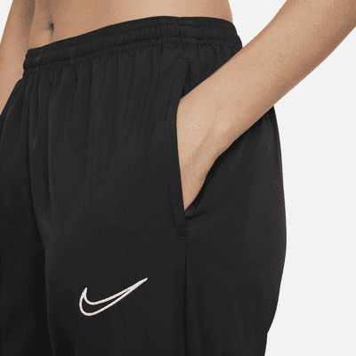 Pantalones de entrenamiento de fútbol de tejido Woven para mujer Nike Dri-FIT Academy