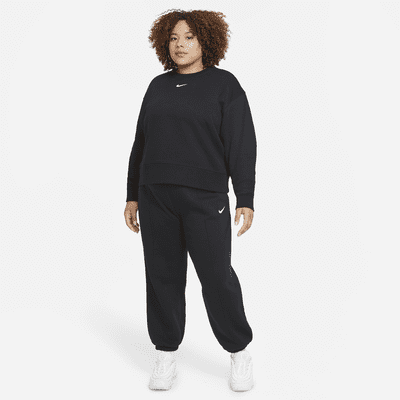 Nike Sportswear Collection Essentials Women's Oversized Fleece Crew (Plus Size)