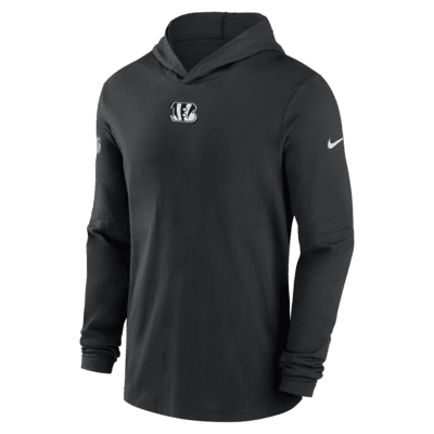 Nike Men's Cincinnati Bengals Dri-Fit Cotton Slub On-Field Hooded