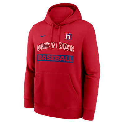 Dominican Republic National Baseball Team 2026 World Baseball Classic Club Men's Nike Pullover Hoodie