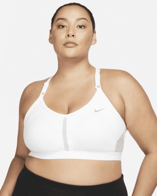 Женские  Nike Indy Light-Support Padded V-Neck Sports Bra (Plus Size)