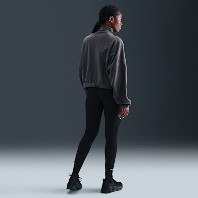 Camiseta Therma-FIT de medio cierre para mujer Nike One