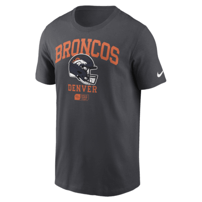 Playera de la NFL Nike para hombre Denver Broncos Helmet Essential