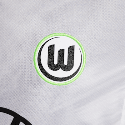 Segunda equipación Stadium VfL Wolfsburgo 2025/2026 Camiseta de manga corta de fútbol Replica Nike Dri-Fit - Niño/a