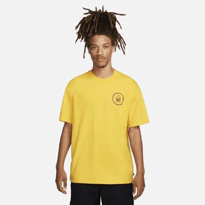 Nike Men's T-Shirt - Yellow - XL