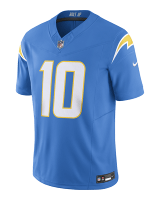 Мужские джерси Justin Herbert Los Angeles Chargers Nike Dri-FIT NFL Limited Football Jersey для футбола