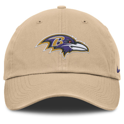 Gorra ajustable Nike de la NFL para hombre Baltimore Ravens Club
