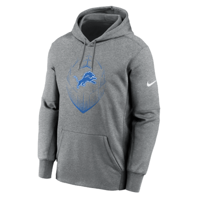 Detroit Lions Icon Men’s Nike Therma NFL Pullover Hoodie