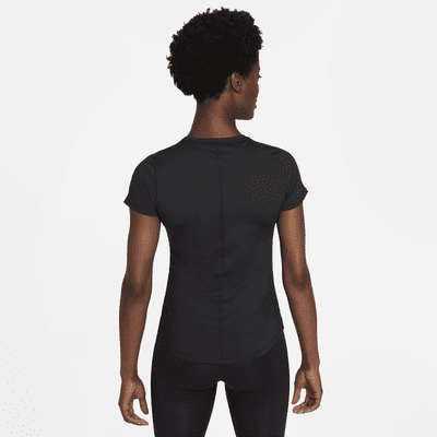 Haut à manches courtes et coupe slim Nike Dri-FIT One pour Femme