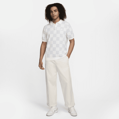 Polo Checkers para hombre Nike Sportswear Club