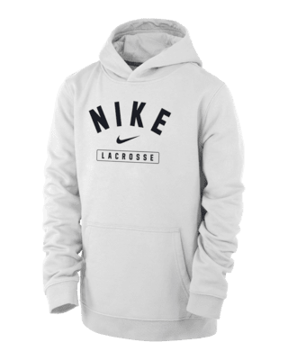 Подростковое худи Nike Lacrosse Big Kids' (Boys') Pullover Hoodie