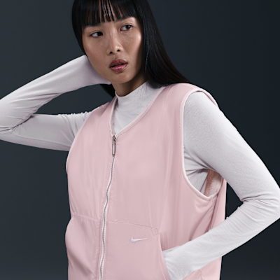Chaleco de tejido Fleece grueso para mujer Nike Sportswear
