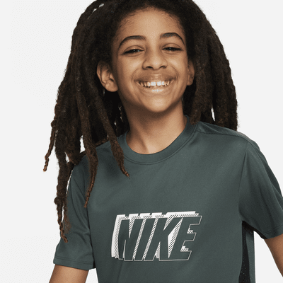Nike Dri-FIT Academy23 Older Kids' Short-Sleeve Football Top. Nike AU