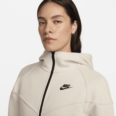 Huvtröja med hel dragkedja Nike Sportswear Tech Fleece Windrunner för kvinnor