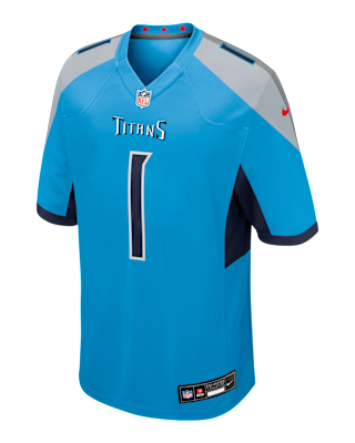 Мужские джерси Cam Ward Tennessee Titans 2025 NFL Draft First Round Pick Nike NFL Game Jersey