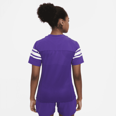 Camiseta de fútbol con bandera para mujer Nike Vapor (Stock)